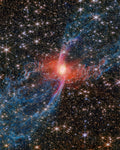 The Abyssal Spider (Red Spider Nebula) — James Webb Space Telescope fine art print