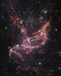 The Golden Arch (NGC 346) — James Webb Space Telescope fine art print